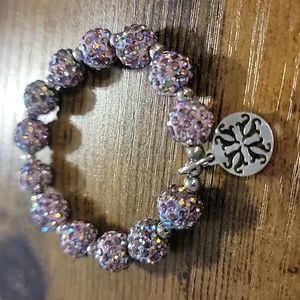 Light purple & silver